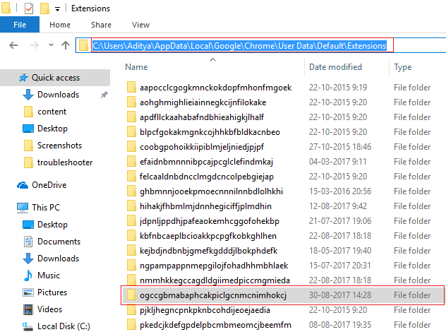 ERR_FILE_NOT_FOUND エラーの原因となっている不要な Chrome 拡張機能を削除する