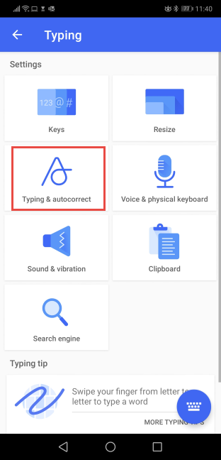 SwiftKey キーボード: タップ入力 &; 自動修正