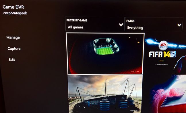 Xbox One、スクリーンショット、ボタン、場所、ゲーム DVR