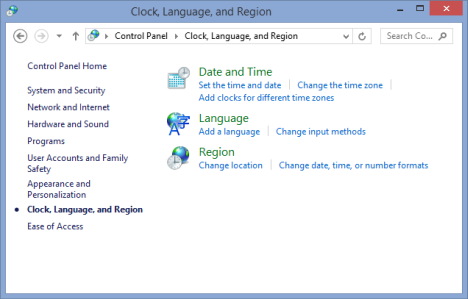 Windows 8 ストアおよび Windows 8 アプリの地域を変更する方法