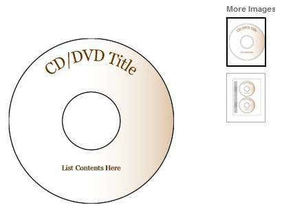 CD DVD ラベル