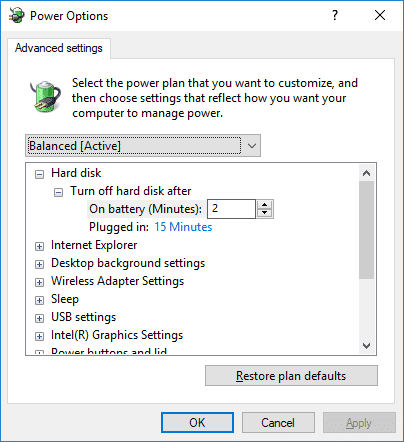 Windows 10 でハード ドライブがスリープ状態にならないようにする方法