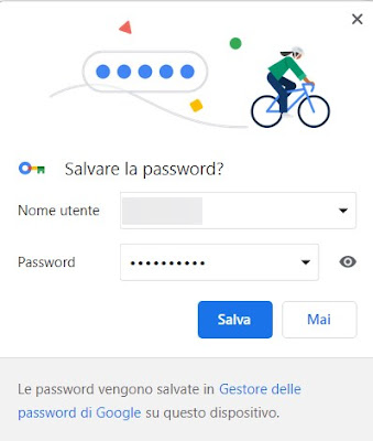 パスワードを追加する