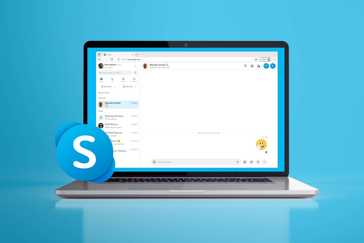 Skype コードを適切な形式で送信する方法