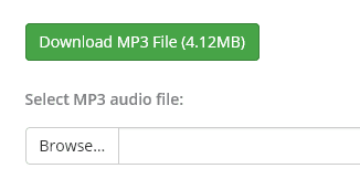 mp3ファイルをダウンロード