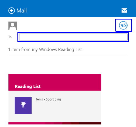 Windows 8.1、リーディング リスト、アプリ、後で読む、共有、コンテンツ、同期