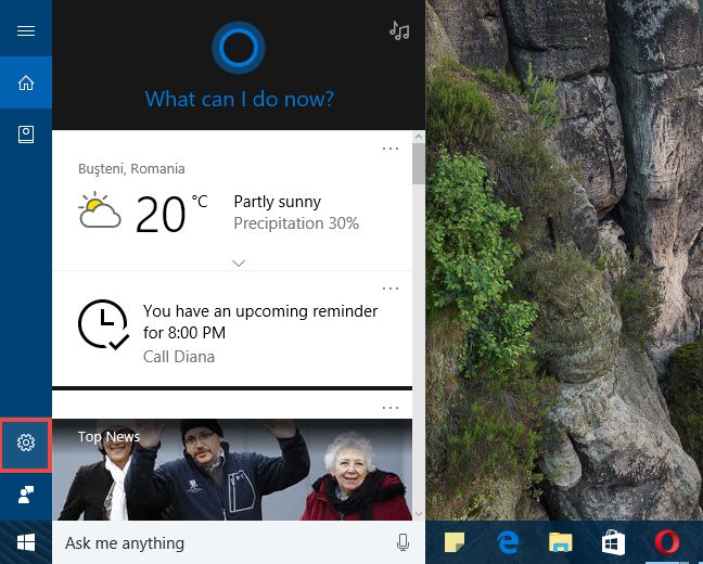 Windows 10、Cortana、ロック画面、有効化、使用