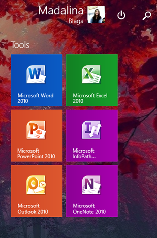 グループ、ショートカット、Windows 8.1
