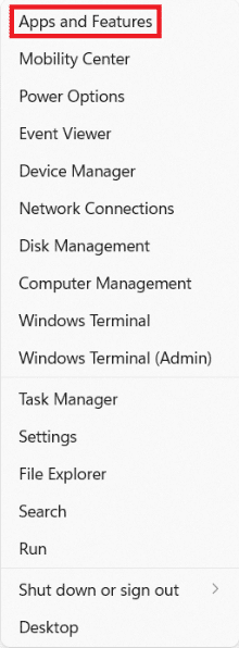 クイック リンク メニュー。  Windows 11 で Microsoft Teams が自動的に開かないようにする方法