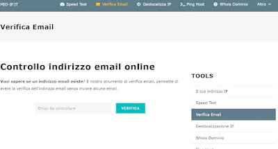 Mio-IP.it ウェブサイト Mio-IP.it