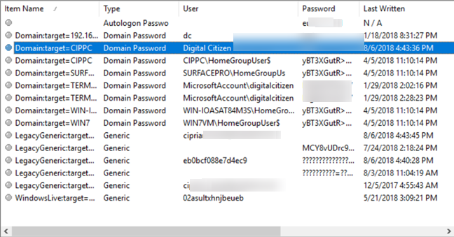 ネットワーク パスワードの回復、ネットパス、Windows