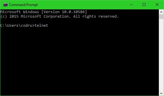 Telnet クライアント、インストール、開始、コマンド、接続、サーバー、切断、Windows