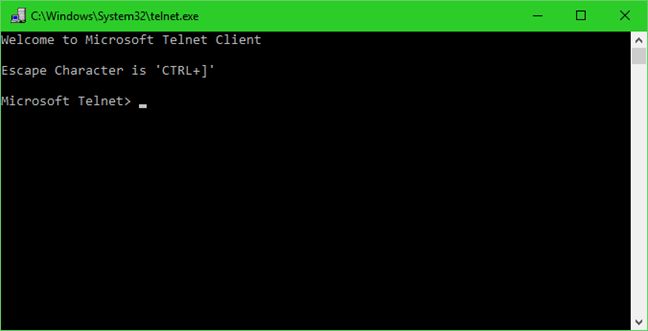 Telnet クライアント、インストール、開始、コマンド、接続、サーバー、切断、Windows