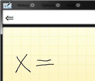 x が間違っている