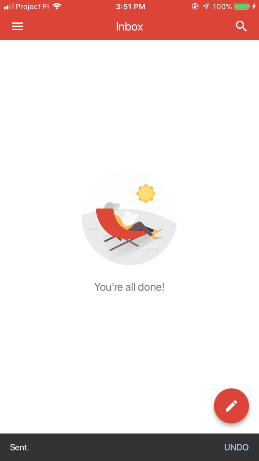 Gmail で送信するつもりのなかったメールを取得する
