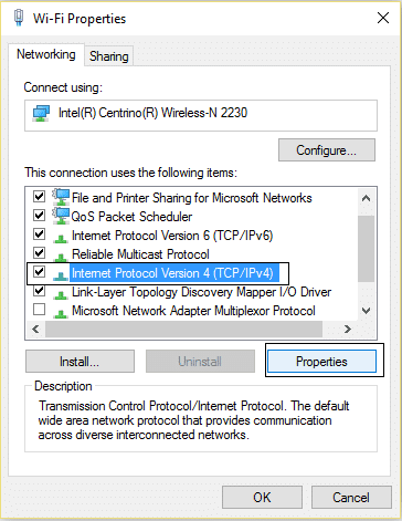 インターネット プロトコル バージョン 4 TCP IPv4