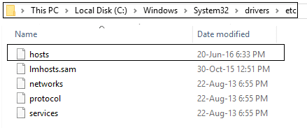 hostsファイルを編集してERR_CERT_COMMON_NAME_INVALIDを修正