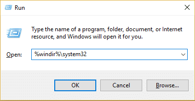 オープン システム 32 %windir%system32