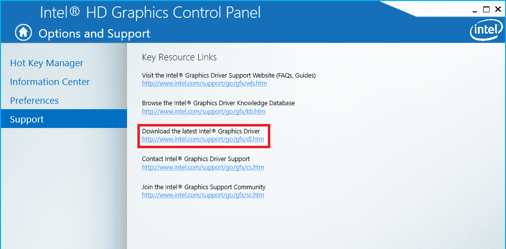 Windows 10 でグラフィックス ドライバーを更新する
