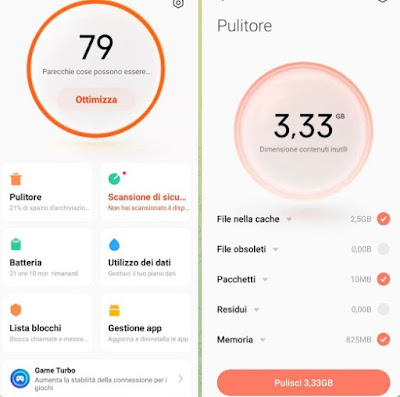 Xiaomi クリーニング