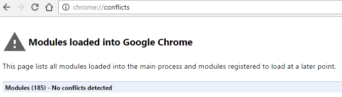 Chrome 競合ウィンドウ