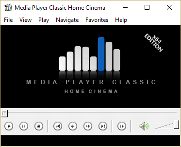 Media Player Classic をインストールして .mov ファイルを再生します