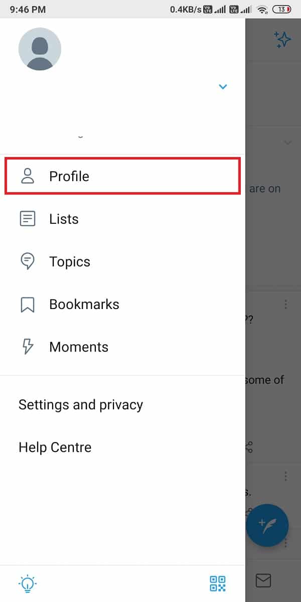 あなたのプロフィールに行きます