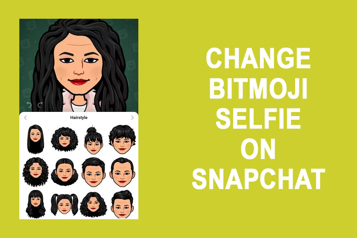 Snapchat で Selfie Bitmoji を変更する方法