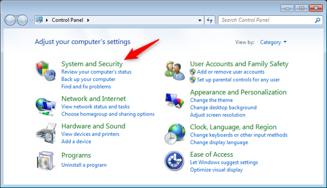 Windows 7 のシステム設定とセキュリティ