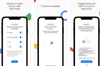 Android に切り替える