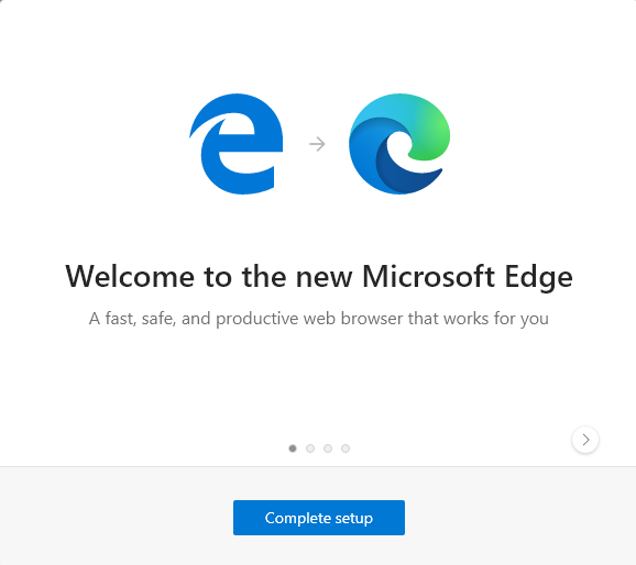 従来の Microsoft Edge は Windows 10 から削除されました