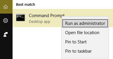 cmd 管理者として実行