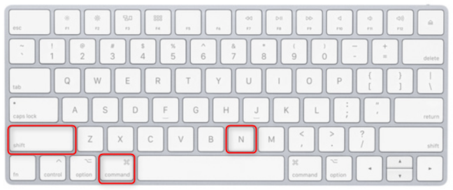 macOS 用 Google Chrome で Command ⌘ + SHIFT+N を押します