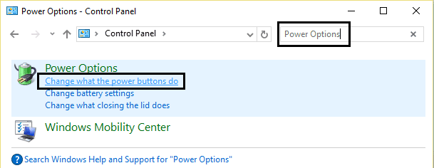 電源ボタンの機能を変更する