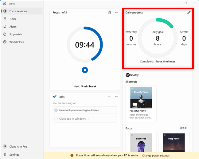 毎日の進捗状況を追跡する
