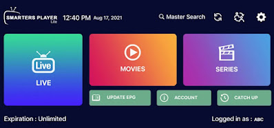 Smarters Player Lite