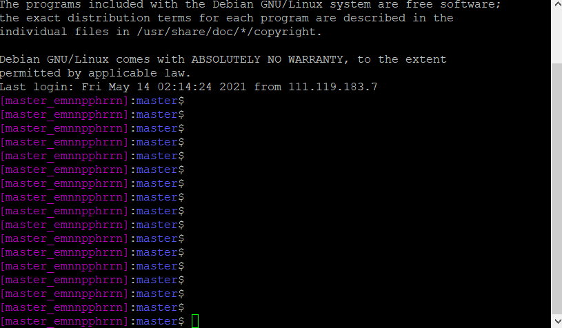 コマンドをパテに貼り付ける方法