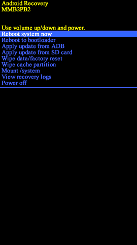 デバイスが再起動するまで待ちます。 完了したら、[今すぐシステムを再起動]|[システムを再起動]をタップします。  Samsung Galaxy S8 +をリセットする方法