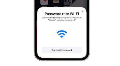 iPhone Wi-Fi パスワード