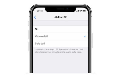 VoLTE iPhoneをオンにする VoLTE iPhone