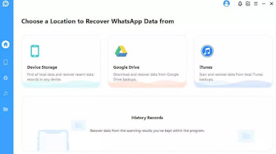 WhatsAppチャットの回復 iMyFone チャット戻る