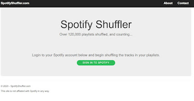 Spotify シャッフル