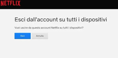 すべての Netflix デバイスからログアウトします Netflixが完全に切断されました