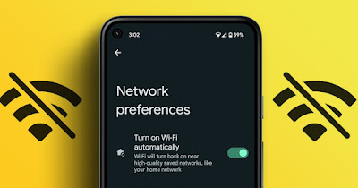 自動Wi-Fiを防ぐ
