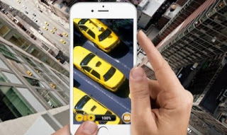 zoom de teléfono inteligente Aumento