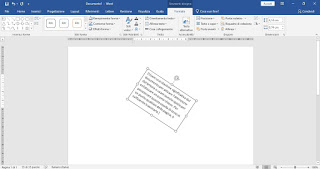 Rotación de texto de Word rotación de texto