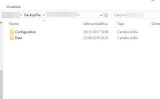respaldo de Windows