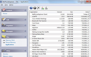 Aplicación MyPhoneExplorer