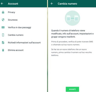 Número de WhatsApp en Android WhatsApp-Android