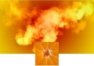 fondo naranja